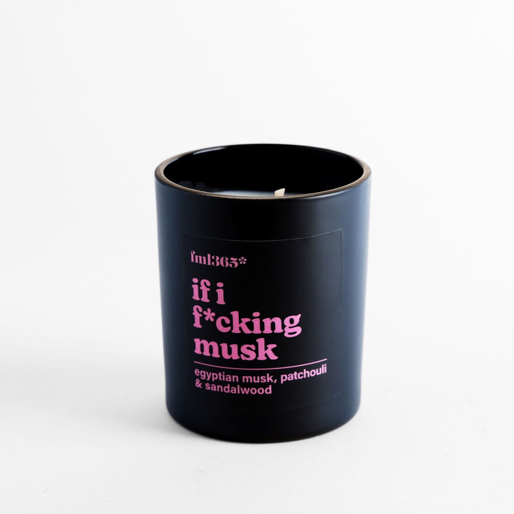 If I F*cking Musk Candle