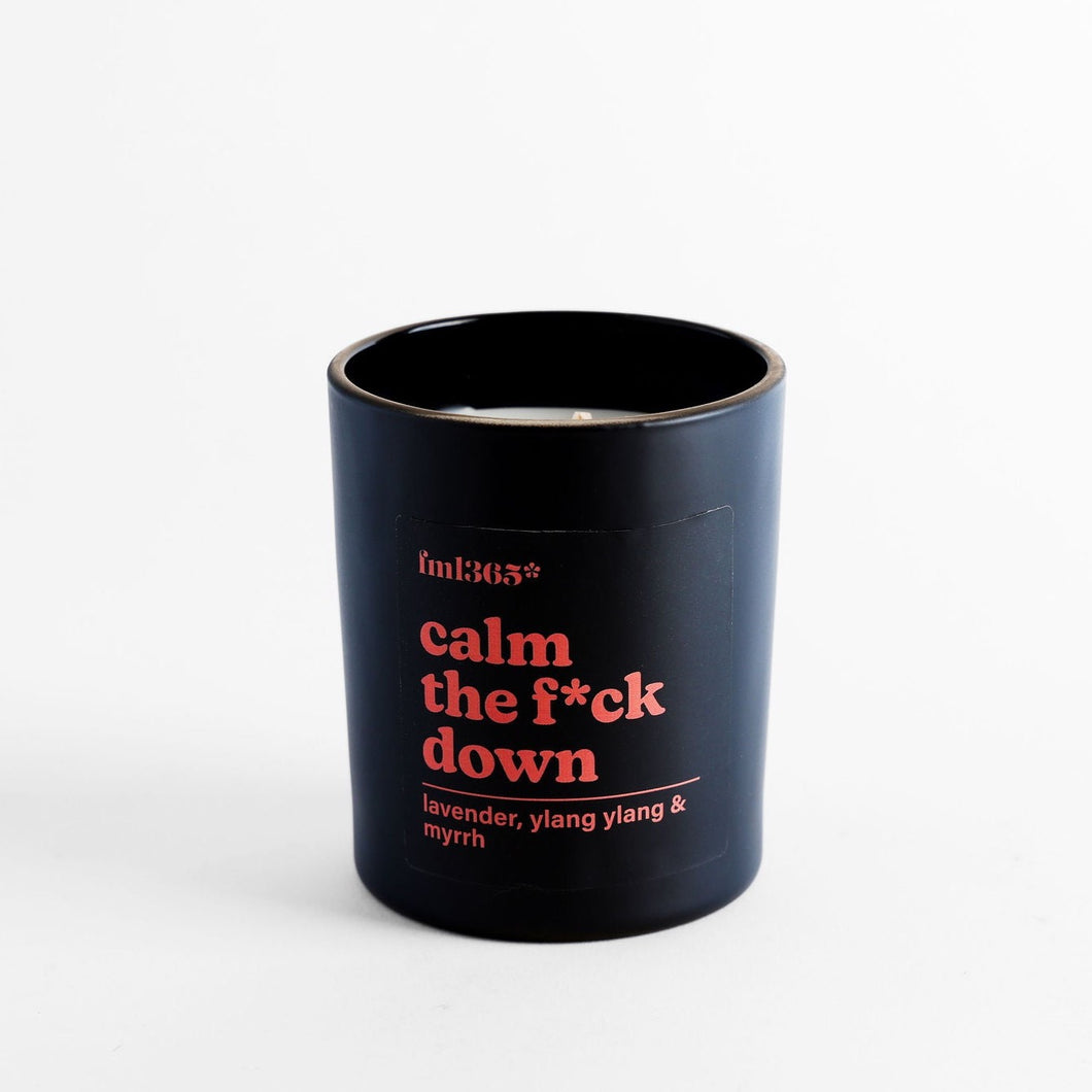 Calm the F*ck Down Candle